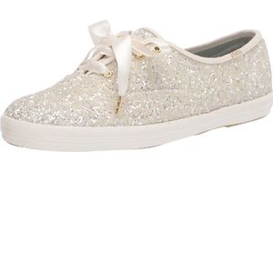 Kate spade X keds glitter sneakers